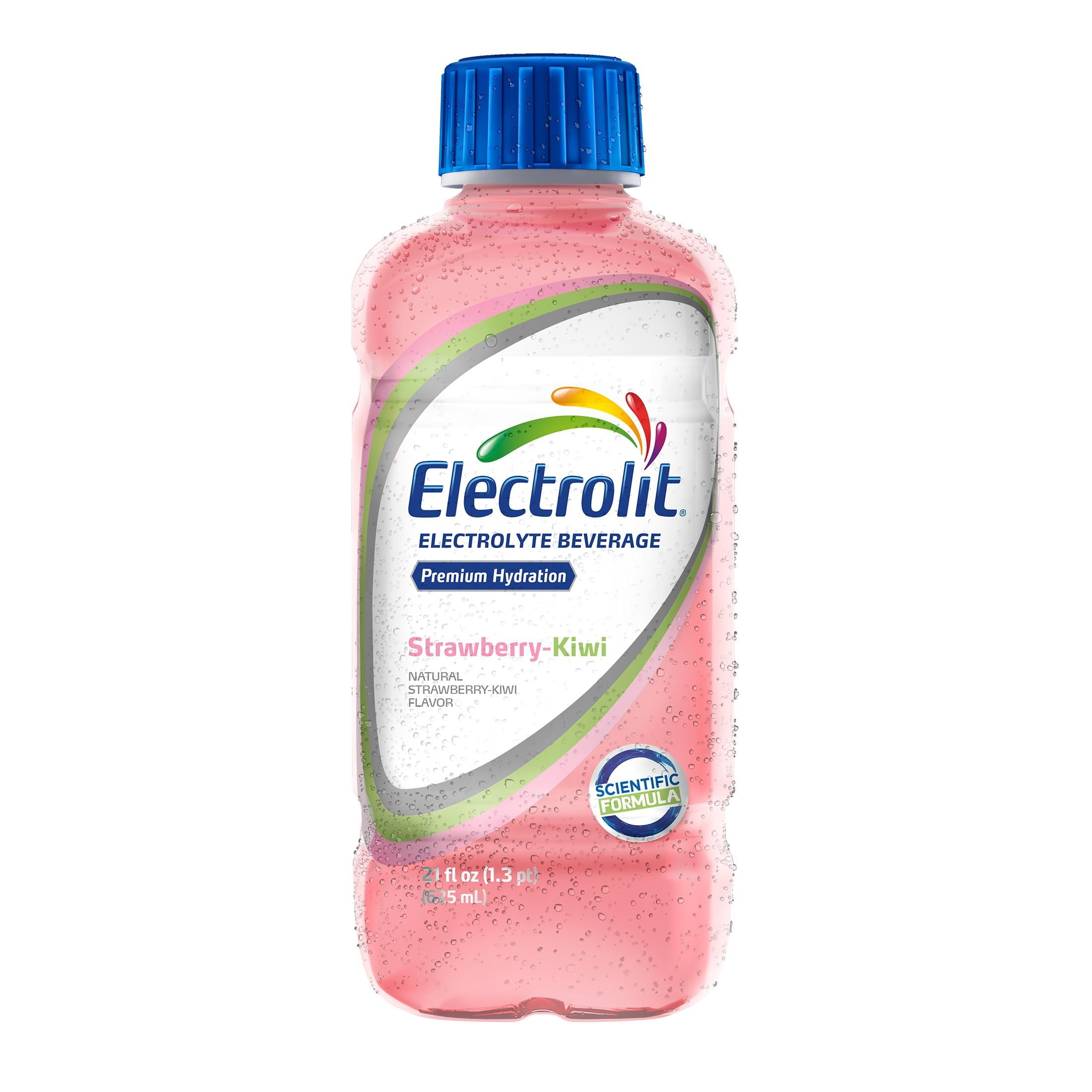 Electrolit Electrolyte Drink, Strawberry Kiwi, 21.0 OZ Bottle