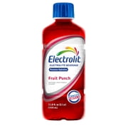 Electrolit Electrolyte Hydration Beverage, Fruit Punch, 33.8 fl oz Bottle