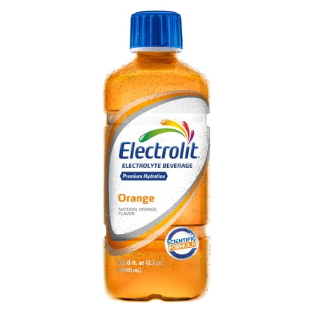 Electrolit Hydration Beverage, Orange, 33.8 Fluid Ounces