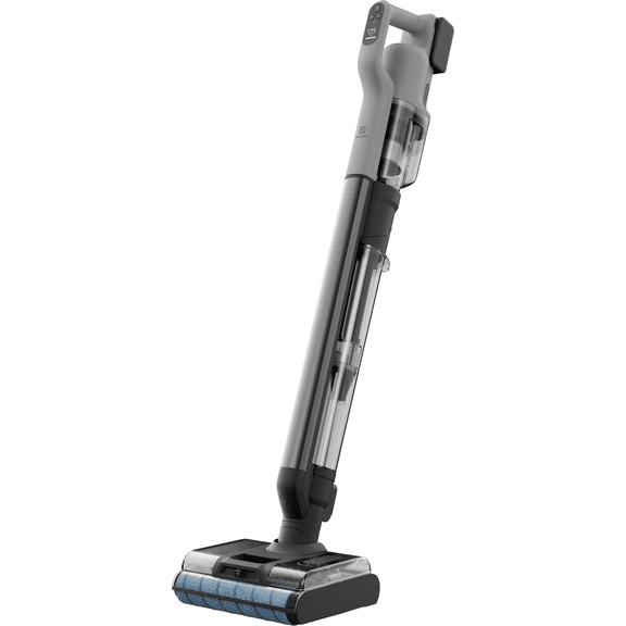 Electrolux 2-in-1 Complete Home Wet & Dry Vacuum with Hard Floor Nozzle, Multi-Surface Nozzle, Edge-to-Edge Cleaning, Smart Dirt Detection & Self-Clean Technology, 35-Minute Run Time, Urban Grey