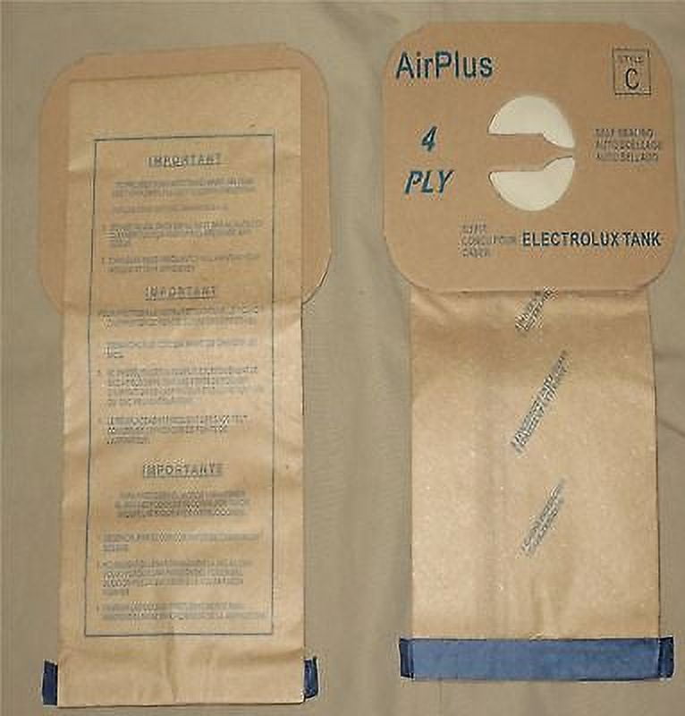 Electrolux Aerus Style C Vacuum Bags Canister Vac Type Tank Multi