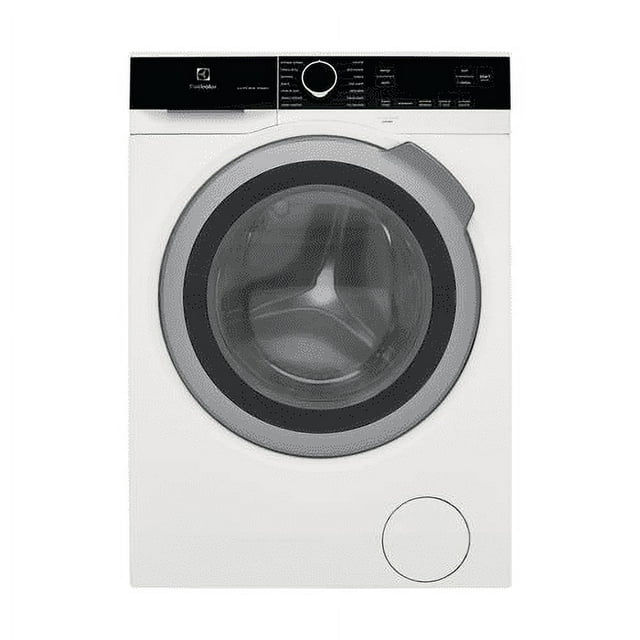 Electrolux ELFW4222AW 24 White Compact Front Load Steam Washer with 2.4 cu. ft. Capacity 12 Cycles and Stainless Steel Drum
