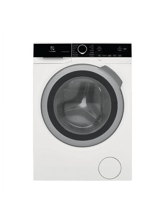 Electrolux ELFW4222AW 24 White Compact Front Load Steam Washer with 2.4 cu. ft. Capacity 12 Cycles and Stainless Steel Drum