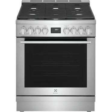 Electrolux Ecfd3068a 30" Wide 4.6 Cu. Ft. Free Standing Dual Fuel Range - Stainless Steel