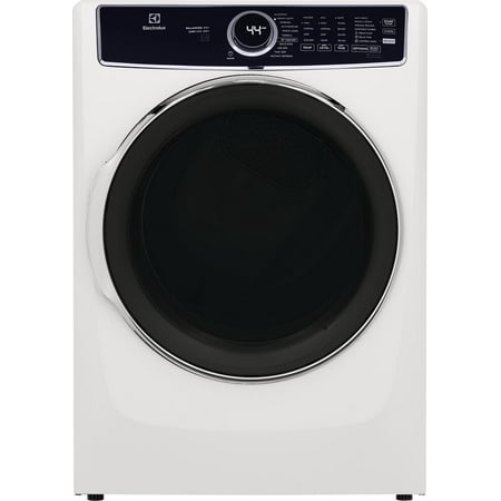 Electrolux - 8.0 Cu. Ft. Stackable Electric Dryer with Steam and Balanced Dry - White