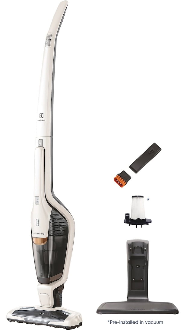 Electrolux Ergorapido Cordless Vacuum, 2-in-1 Detachable