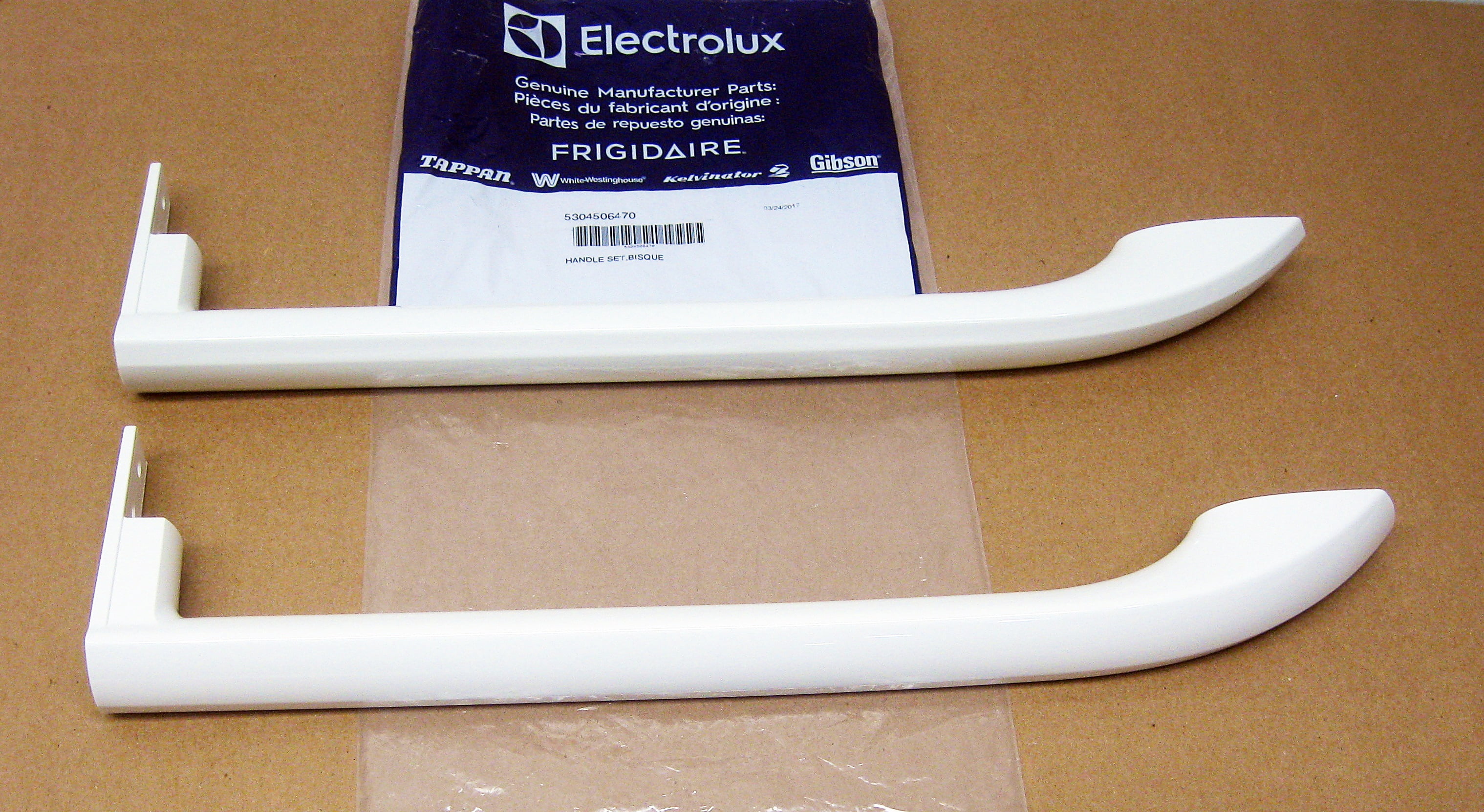 Electrolux Frigidaire 5304506470 Refrigerator Handle Set Bisque