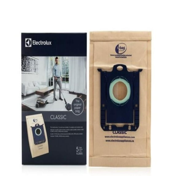 Electrolux Home Products 1024259 Clsic Paper Vacum Bag, Pack of 5