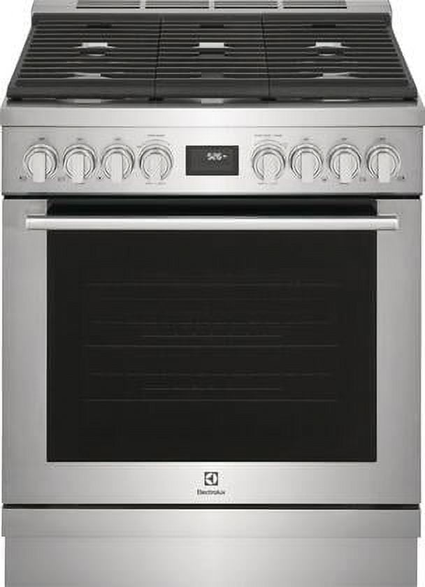 Electrolux 30" Stainless Steel Freestanding Gas Range with Griddle