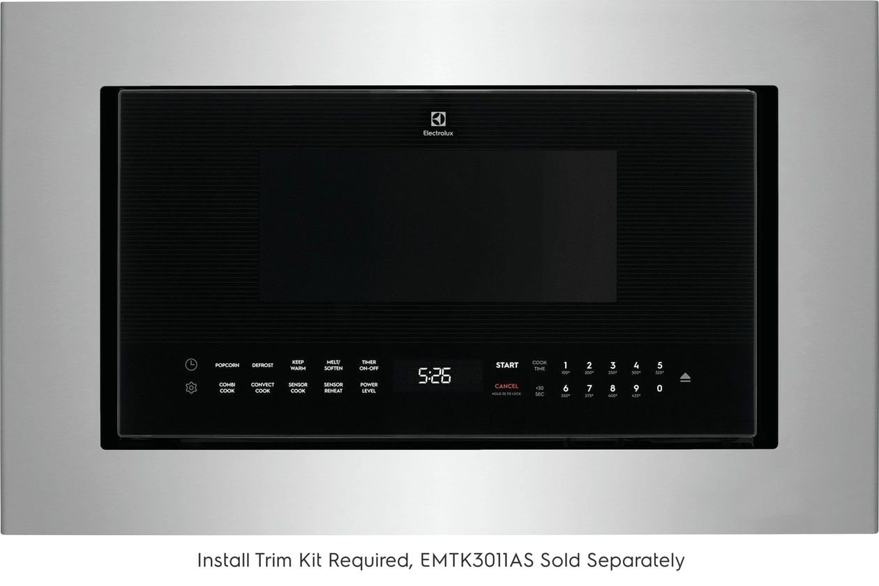 Electrolux Embs2411a 22" Wide 1.5 Cu. Ft. 900 Watt Built-In Microwave - Black - image 1 of 6