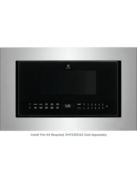 Electrolux Embs2411a 22" Wide 1.5 Cu. Ft. 900 Watt Built-In Microwave - Black