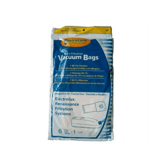 Electrolux Style R Renaissance Vacuum Bags Guardian Lux 9000 Epic 8000 w/ Filter [8 Packs]