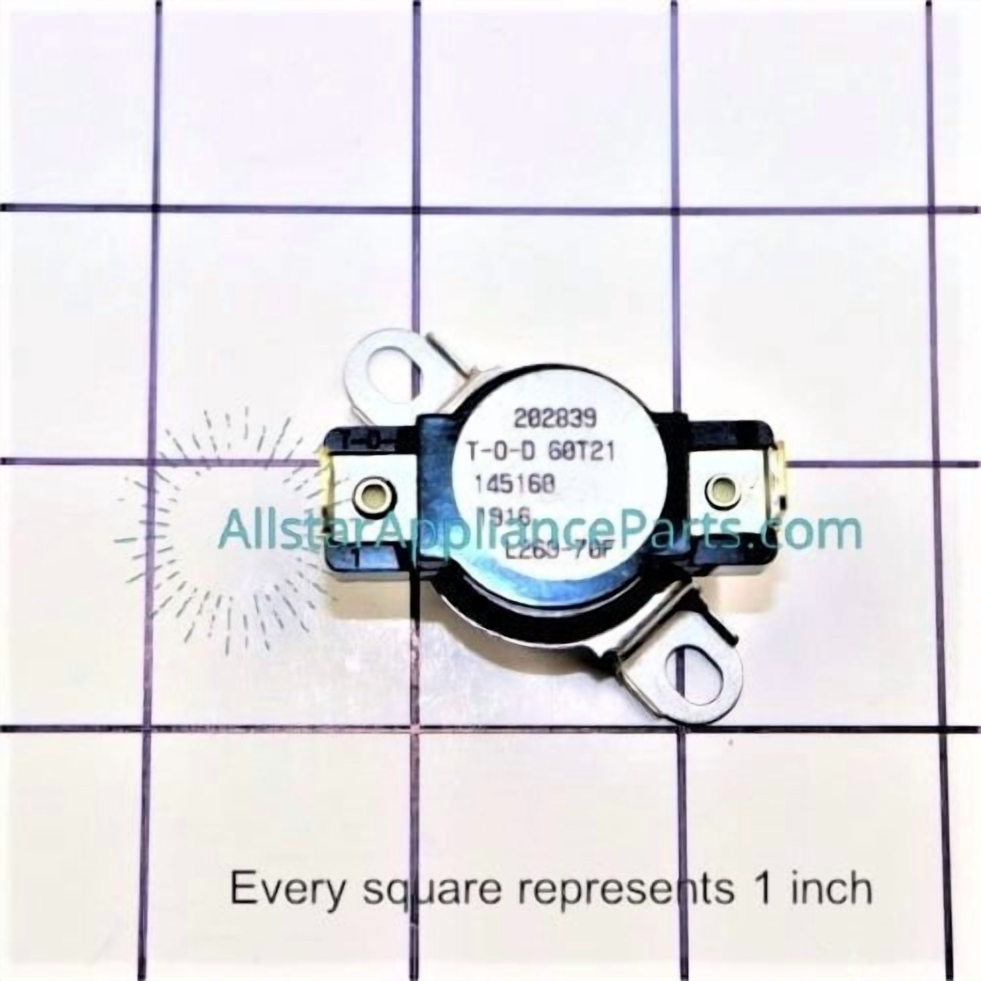 Frigidaire Dryer high-limit thermostat 3204267
