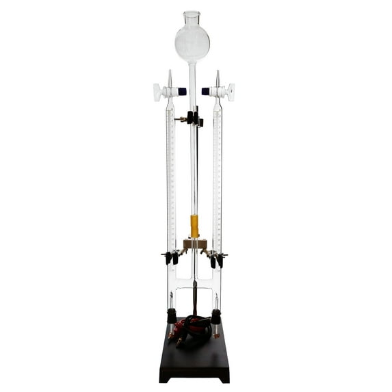 Electrolysis Apparatus Hoffman Style. A Complete Set Including Stand, Clamps, and Platinum Electrodes. Useful in a Traditional Chemistry Class or Homeschool.