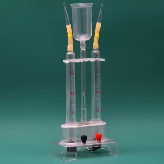 Electrolysis Experiment Kit for Science Labs - Hands-On Learning of Hydrogen and Oxygen Production