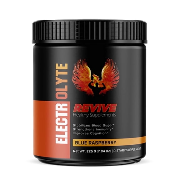 Electrolyte (Blue Raspberry)-Revive Healthy Supplements 11oz