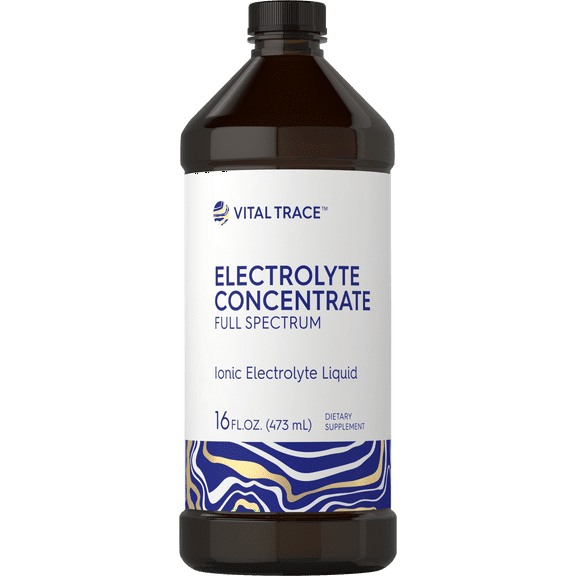 Electrolyte Concentrate | 16 fl oz | Full Spectrum | Ionic Electrolyte Liquid | by Vital Trace