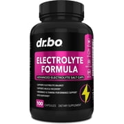 Electrolyte Pills Supplement Electrolytes Potassium Magnesium Sodium Chloride 100 Capsules