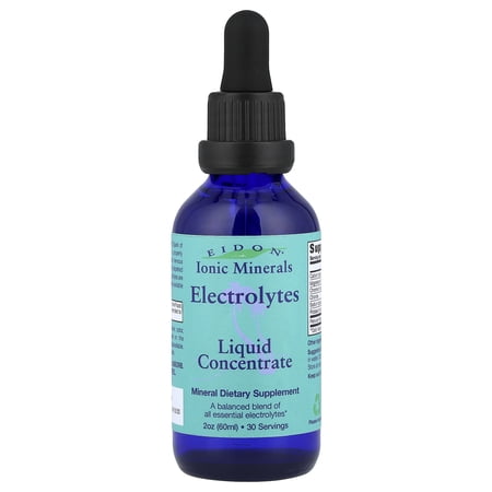 Eidon Ionic Minerals Electrolytes, Liquid Concentrate, 2 oz (60 ml)
