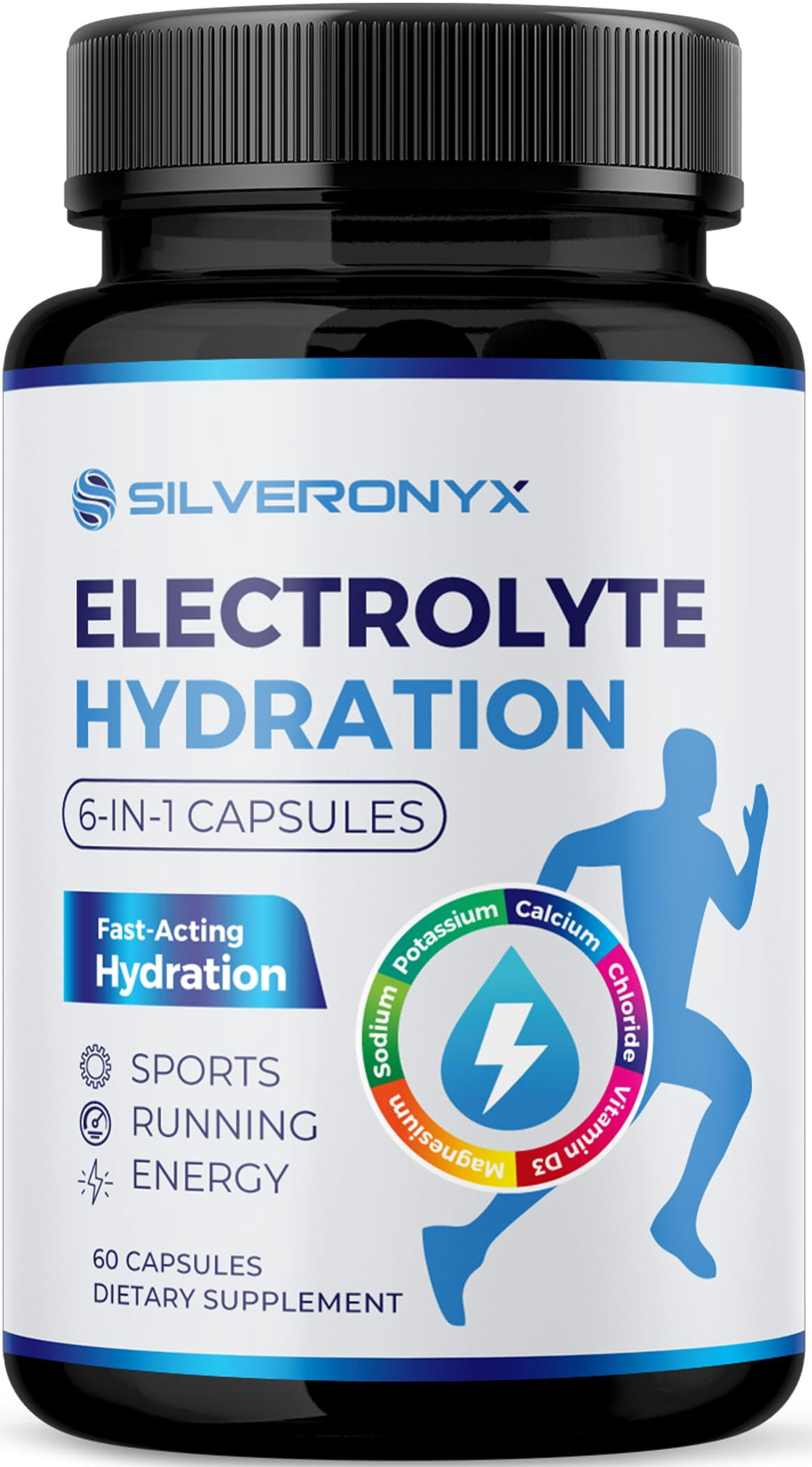 Electrolytes Supplement - Sugar Free, Advanced Hydration Complex with ...
