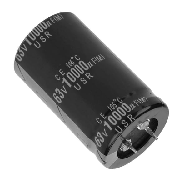 Electrolytic Capacitor 10000uF 63V Aluminum Electrolytic Capacitor Coupling Bypassing Filtering Electronic Accessories