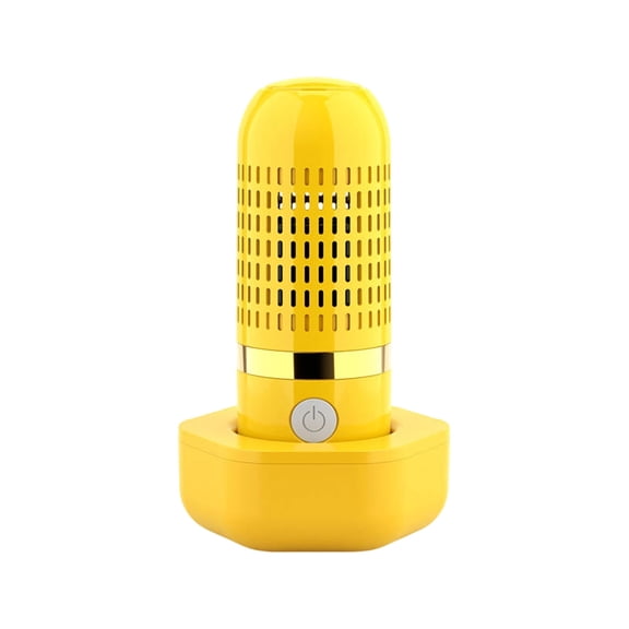 Electrolytic Fruit And Vegetable Washing Machine Usb Rechargeable Food Purifier Portable Produce Washer For Kitchen(Yellow-16.2Cm)