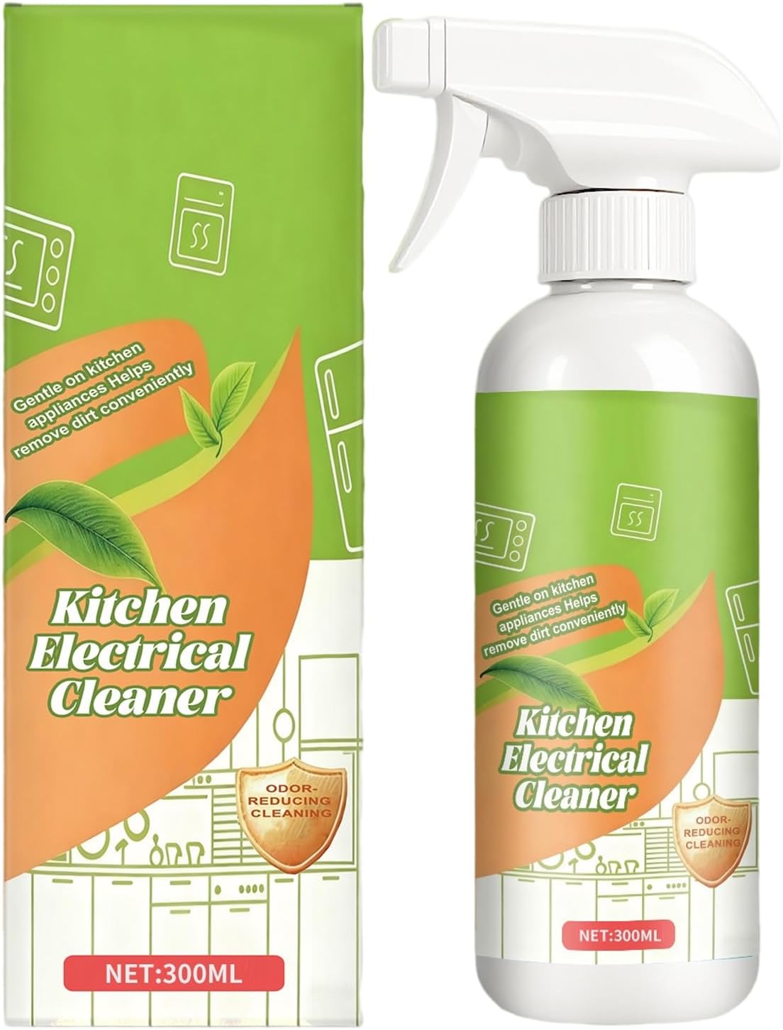 Electrolytic Ion Kitchen Cleaning Spray, natural enzyme formula ...