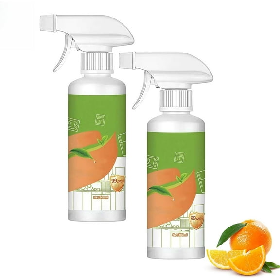 Electrolyzed Ion Kitchen Cleaner Spray, Multifunctional Powerful Kitchen Cleaner, Natural Enzyme Cleaners, Kitchens Pots and Pan Cleaners, For Range Hood, Oven, Pots (1pcs)