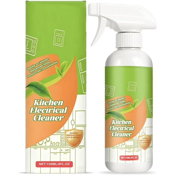 Electrolyzed Ion Kitchen Cleaner Spray, Utilizes Advanced Technology to Break Down Stubborn Grease and Grime on Appliances, Powerful Multi-Purpose Cleaner.