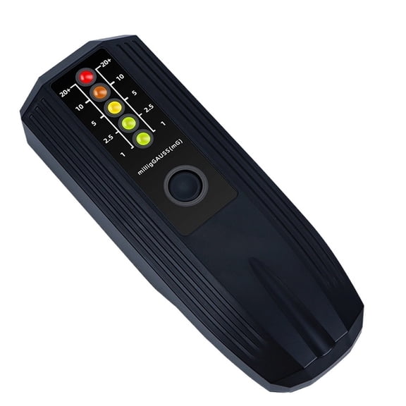 Electromagnetic Field EMF Meter Ghost Detector Portable EMF Magnetic Field Detector 5 LED Gauss Meter ,Precise Measurement