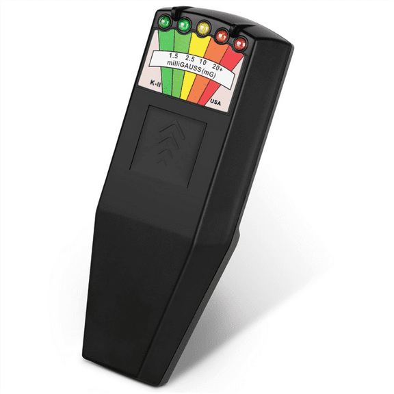 Electromagnetic Field Radiation Tester Catch Ghosts Paranormal Equipment Detector 5 LED Gauss EMF Meter A