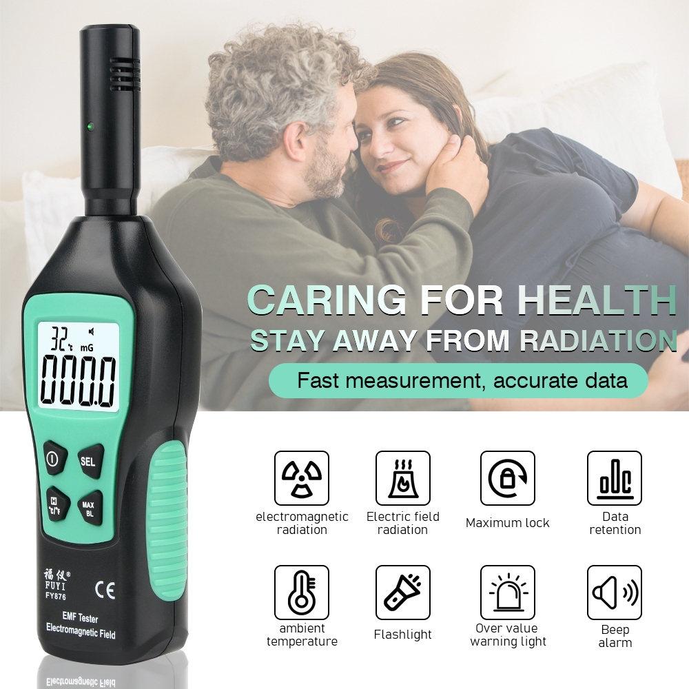 Field Tester Digital Sensor Reader EMF Meter Radiation