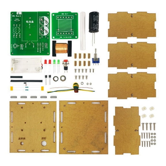 Electromagnetic Launch Game Boost Converter Module Analog Transmitter DIY Electronic Kit Welding Practice Kit with