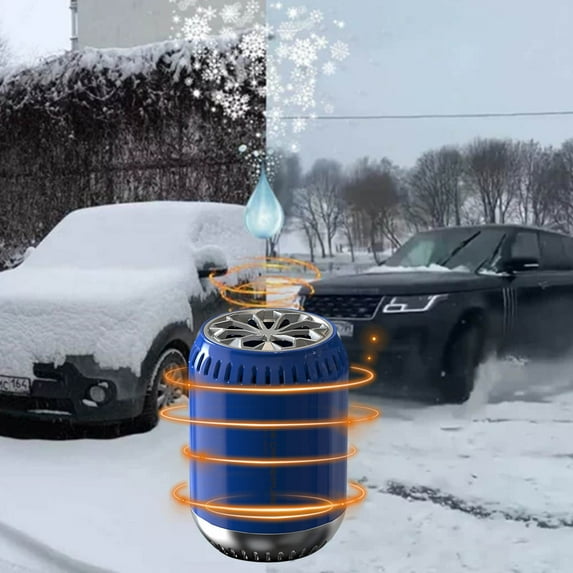 Electromagnetic Molecular Interference Antifreeze Snow Removal Instrument,Portable Vehicle-Mounted Microwave Molecular Deicer, Portable Diffuser for Aromatherapy Cup