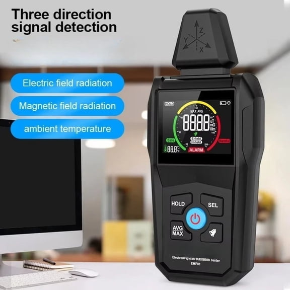 Electromagnetic Radiation Detector High Precision EMF Meter Household Electromagnetic Wave Radiation Measuring Instrument