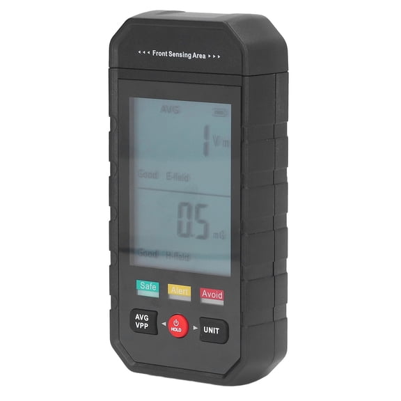 Electromagnetic Radiation Tester - Digital LCD EMF Meter for Home, Office, and Outdoor EMF Inspections, Portable RF Field Detector (ET925)