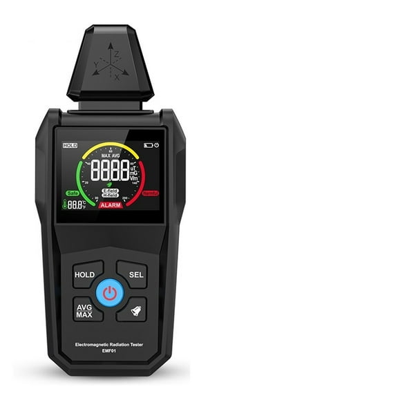 Electromagnetic Radiation Tester Electromagnetic Field Radiation Detector Tester Emf Meter Counter Emission Dosimeter Computer ,Portable