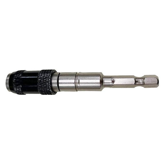 Electromagnetic Screw Bit 6.35mm Quick Release Heavy Duty Magnetic Universal Hex Driver Bit Tool For Power Drill For Home DIYers(Silver)
