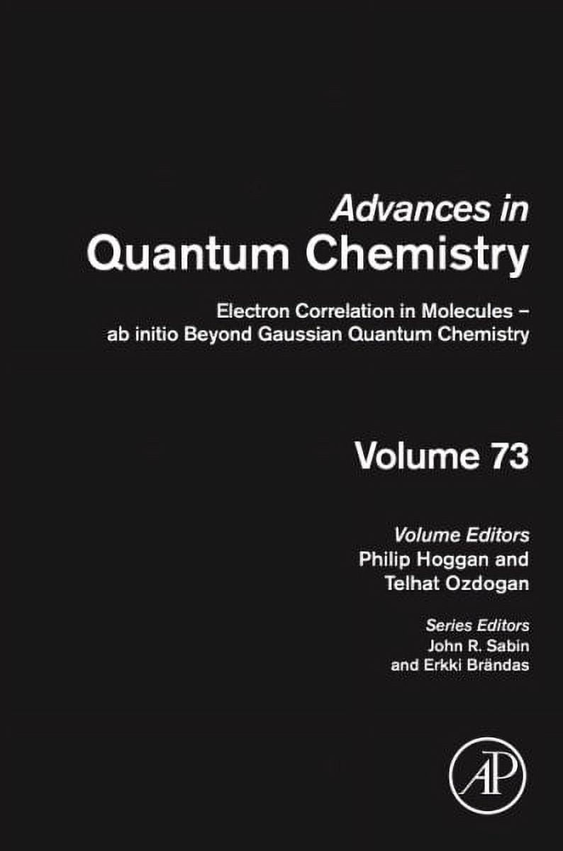 Electron Correlation in Molecules - AB Initio Beyond Gaussian Quantum ...