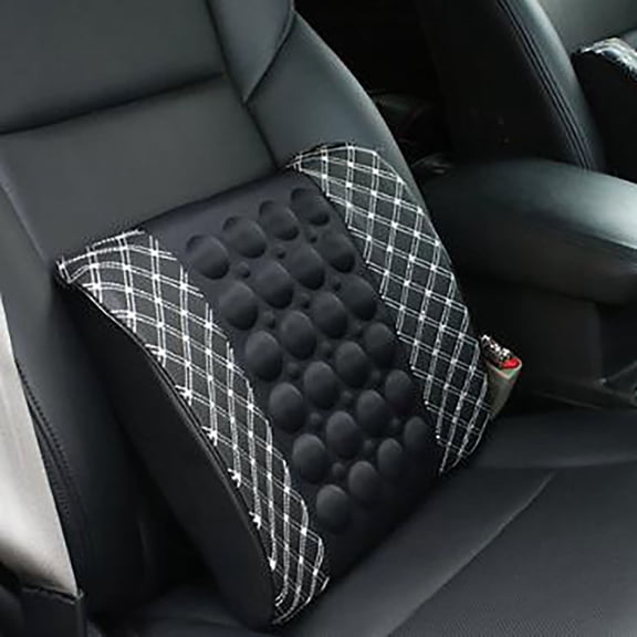 Electronal Massage Pillow Car Seat Cushion Full Body Deep Tissue Vibration Pad Chair Back Massager With Adapters For Dad Mom