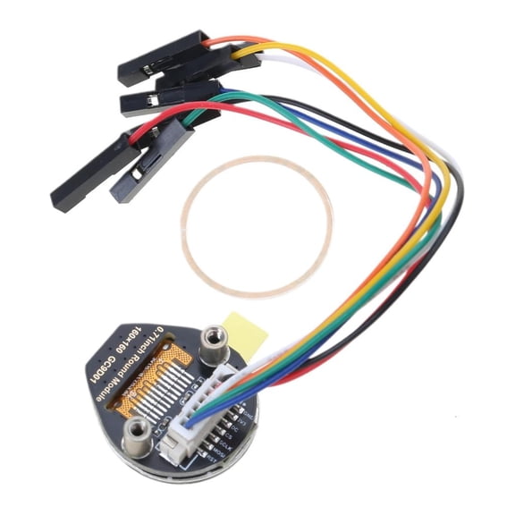 Yammee Electronic 0.71inch LCD Screen, Full Viewing Angle Clearly LCD Panel For Wearable Devices Electronics