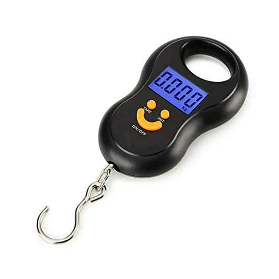Electronic 50Kg 10g Hanging Scale, LCD Kitchen Digital Scale, BackLight Fishing Weights Pocket Scale Travel Luggage Scales ,Multi-Functional Use
