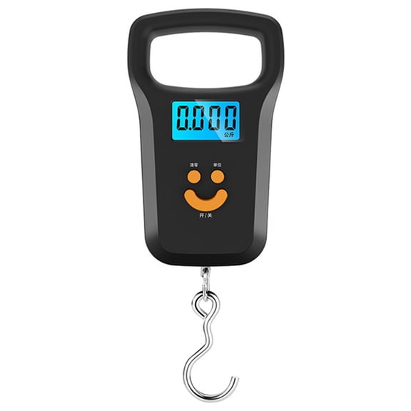 Electronic 50Kg 10g Hanging Scale LCD Kitchen Digital Scale Fishing Weights Pocket Scale Travel Luggage Scales