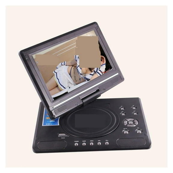 Electronic 9.8 Inch Portable DVD EVD Player TV 270 Swivel Widescreen VCD CD MP3/4 SD USB GAME SWIVEL Mobile TV ,Upgrade Drive