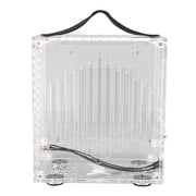 Electronic Accessories Miniature ITX PC Case, Miniature ITX Computer Case Portable for Home Transparent