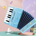 thumbnail image 1 of Electronic Accordion Musical Toy, Mini Keyboard Toy, Melody Play Instrument, Hand Eye Coordination Toy, Music Learning Toy, Bellows Sound Toy, Interactive Play Instrument, Early Music Toy, 1 of 6