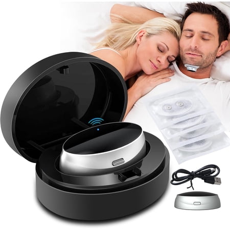 Electronic Anti Snoring Device for Chin with Pulse Tech, Smart Sleep Aid Snore Reducer