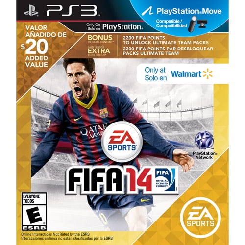 nedadgående Udpakning frokost Electronic Arts FIFA Soccer 14 (PS3) - Walmart.com