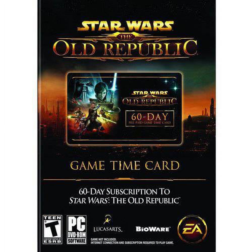 Electronic Arts Star Wars The Old Republic Pre-Paid Time Card, EA, PC Software, 014633197969 - image 1 of 4