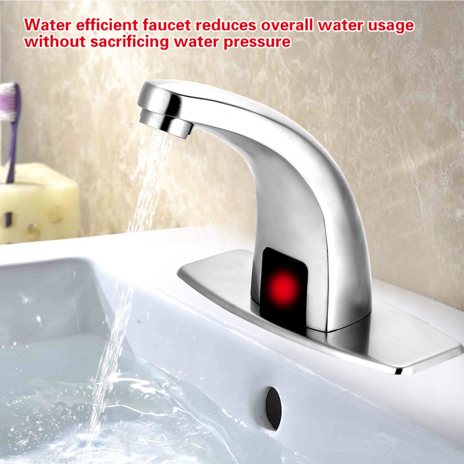 Electronic Automatic Sensor Touchless Sink Hands Faucet Motion ...